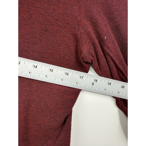 Eileen Fisher Top Womens Crewneck Pullover Long Sleeve Red Size Medium‎ - Picture 7 of 9